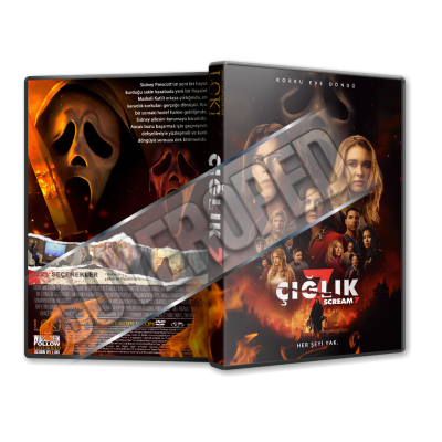 Çığlık 7 - Scream 7 - 2026 Türkçe Dvd Cover Tasarımı Çığlık 7 - Scream 7 - 2026 Türkçe Dvd Cover Tasarımı